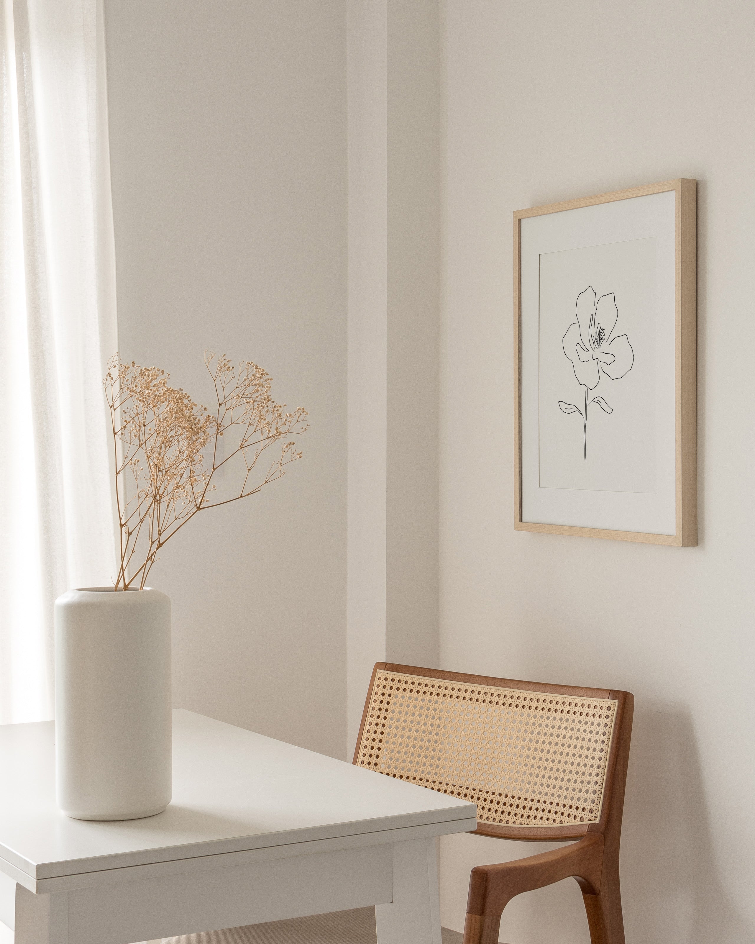 Exquisite Line Art Print