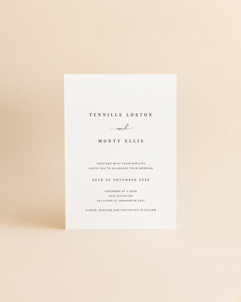 Oak and Ivory - Custom Wedding Stationery | Design Studio